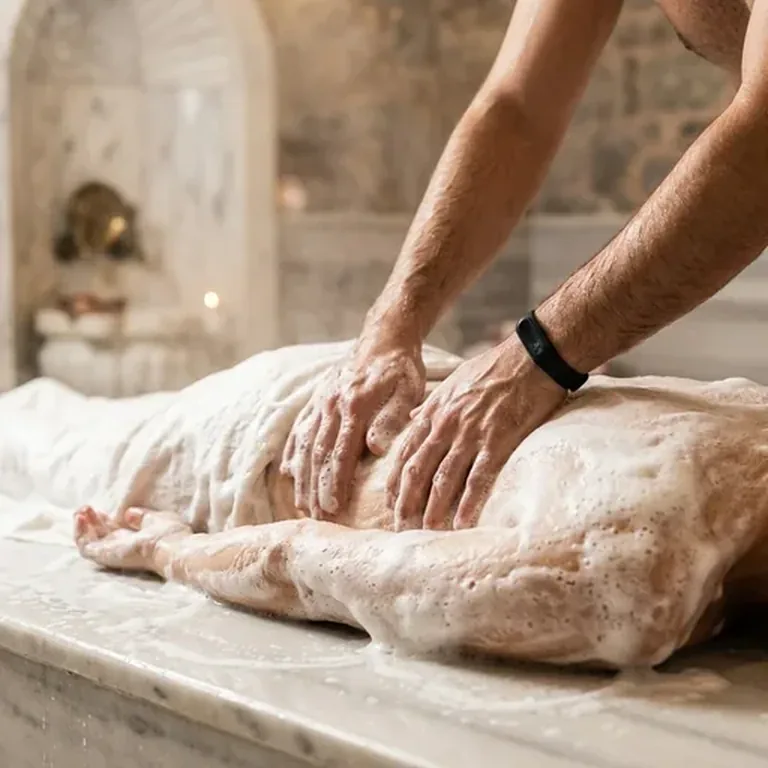 Turkisk skummassage